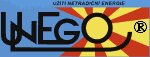 logo UNEGO<sup>®</sup> - užití netradiční energie logo UNEGO<sup>®</sup> - užití netradiční energie