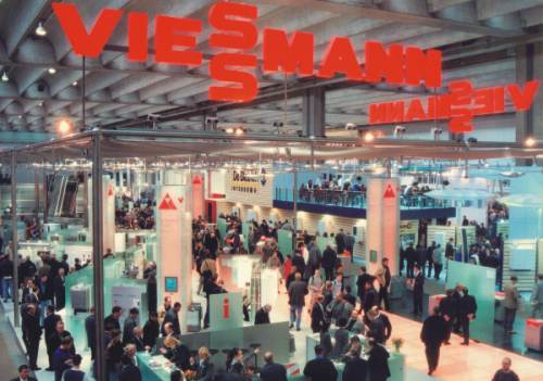 stnek firmy Viessmann na veletrhu ISH