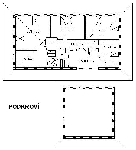 p�dorys podkrov�