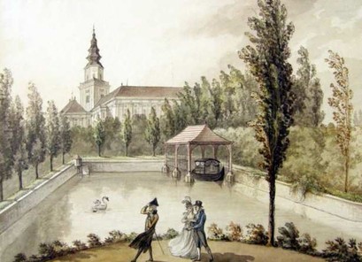 Přístaviště pro gondoly – 1800, Josef Fischer (KM 3)