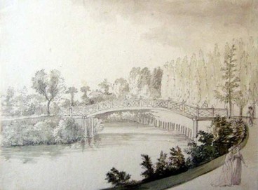 Velk most u ruin – 1800, Josef Fischer (KM 10)