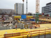 Stavba novho rezidennho projektu v Praze, foto TZB-info