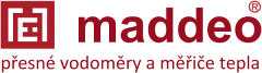 logo Maddeo CZ s.r.o. - přesné vodoměry a měřiče tepla logo Maddeo CZ s.r.o. - přesné vodoměry a měřiče tepla