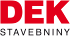 Stavebniny DEK logo