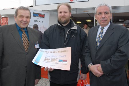 půlmiliontý návštěvník veletrhu Aqua-therm Praha