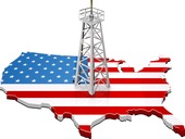 USA Flag oil