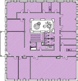 Obr. 10 Schma znzorujc istou podlahovou plochu mstnost (NRA)