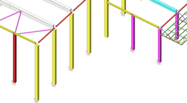 OBR6 – Vpotov model v prosted Scia Engineer