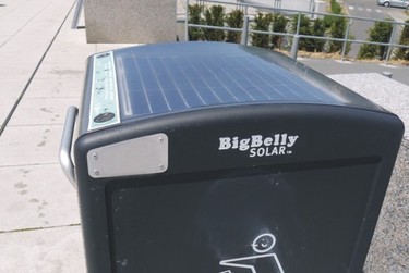 Solrn panel koe Bigbelly Solar