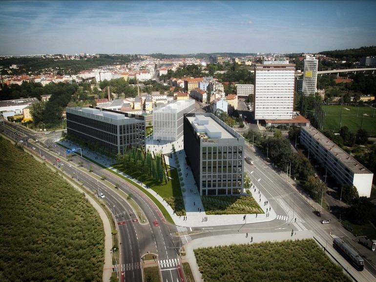 Povýšení efektivity nad efekt. Tak zní jedno z hesel komunikace nového kancelářského projektu Rustonka na Praze 8.