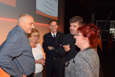 astnci konference Porn bezpenost staveb 2016: David Vvra, Eva Polatov, Radek Kislinger, Michal Randa, Dagmar Kopakov, foto: Petr Bohuslvek