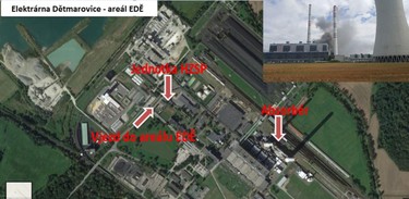 Obrzek 7 – situan pohled na arel elektrrny