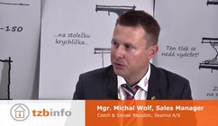 Mgr. Michal Wolf, Sales Manager
Czech & Slovak Republic, Skamol A/S.