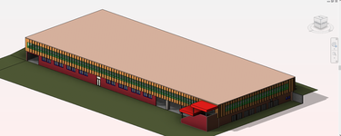 Obr. 5a Pohad na vsledn BIM model bez mrana bodov