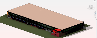 Obr. 5b Pohad na vsledn BIM model s mranom bodov