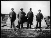 Stavba OV Bubeni, 29.5.1903, druh zleva W. H. Lindley, foto PVK