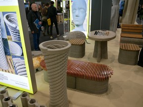 Ukázky tištěné betonové 3D struktury (Fotografie – Petr Brandejský)