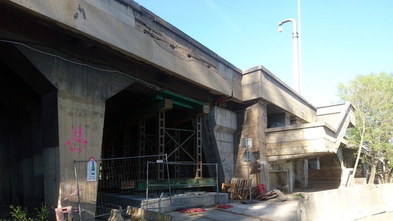 Stav Libeskho mostu v roce 2018