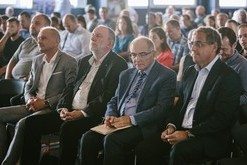 Ji Pokorn, Stanislav Toman, Petr Kuklk a Robert Prix, Konference Porn bezpenost staveb 2023, foto: Libor Makrlk