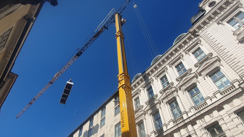 Rekonstrukce chlazen hotelu Four Seasons v Praze, foto D. Kopakov, redakce