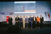 Pednejc konference Porn bezpenost staveb 2023: Ludk Prudil, Ji Pokorn, Robert Prix, Robert Hoek, Pavel Tomek, Petr Kuklk, Jakub ejna, Stanislav Toman, Josef Krl, Petr Bohuslvek, foto: Libor Makrlk