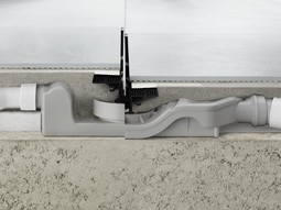 Snen vky zpachov uzvry u podlahovch odtok pin znateln vhody pedevm tam, kde je prostor omezen &#8211; napklad pi modernizaci stvajcch koupelen. (foto: Viega)