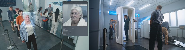 Ilustrační foto: Standardní detekční technologie na odbavení cestujících na letišti
