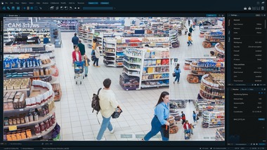 Detekce nvtvnk obchodnho centra s monost vyhledvn podle individulnch markant. Ilustran foto. Zdroj: Gorodenkoff, stock.adobe.com