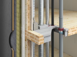 Aestuver&trade; FireShield &#8211; systmov een prostupu stropn konstrukc z CLT panel (projektov een)