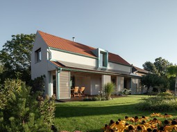 Ilustran obrzek: Rodinn dm v Klokon od ateliru Chrama | Foto: Tom Slavk &#169; Wienerberger s.r.o.