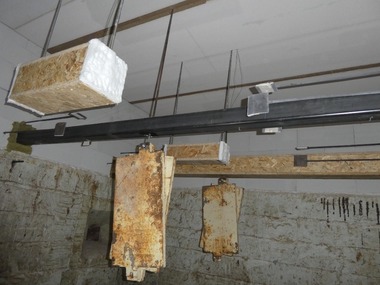 Obr. 9: Fotografie z požární zkoušky – stav před zkouškou