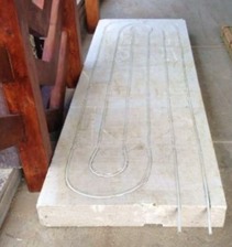 Obr. 7a Prototypy tepelnoizolačných panelov s ATO [Kalús]