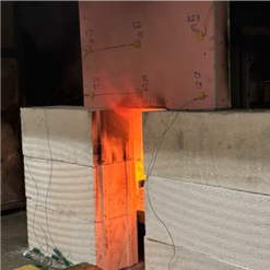 Obr.&nbsp;6: Vzorek&nbsp;1 (DP1); f)&nbsp;viditeln� konvektivn� plameny