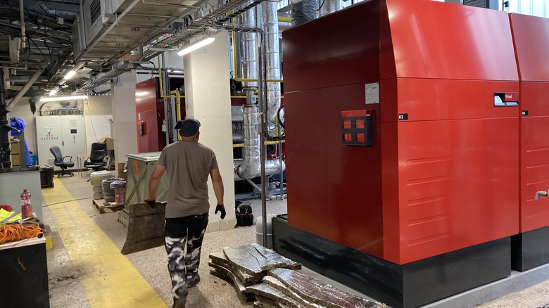 Nemocnice na Homolce, kotelna, rekonstrukce, projekt EPC, foto �EZ ESCO