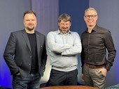 Michal �ejka a Martin N�me�ek ve studiu estav.tv