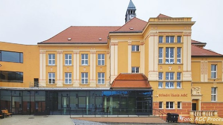 Modernizace Střední školy AGC v Teplicích, foto AGC Processing Modernizace Střední školy AGC v Teplicích, foto AGC Processing