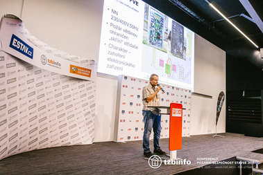 Pavel Hrzina, konference Požární bezpečnost staveb 2025. Foto: Libor Makrlík
