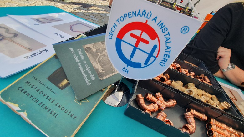 Od řemesla k technologiím, akce v zahradě Strakovy akademie 29.8.2026, stánek CTI ČR, foto Dagmar Kopačková