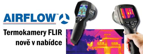  termovizn kamery FLIR od Airflow