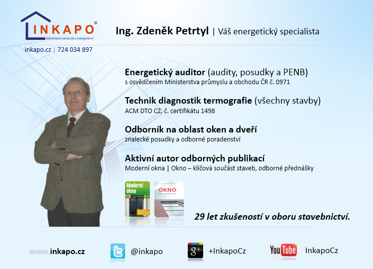 energetický specilalista INKAPO Ing. Zdeněk Petrtyl termovize měření