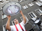 Mont nov LED lampy ve vdesk Dorotheergasse &#169; MA33-Christian Frthner