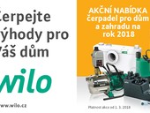 Akn nabdka erpadel pro dm a zahradu na rok 2018