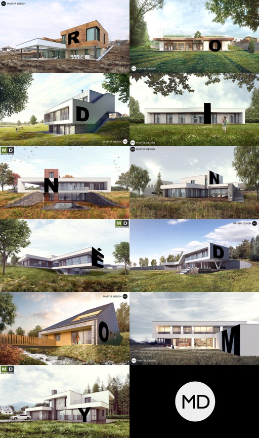 Modern domy od architektonickho studia MASTER DESIGN