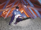 Foukan izolace Supafil&#174; Loft od spolenosti Knauf Insulation