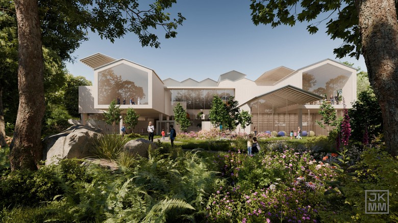 Projektová fáze dětské nemocnice a výzkumného institutu Nadija ve Lvově. Zdroj: ©JKMM Architects – Nadija Lvov Projektová fáze dětské nemocnice a výzkumného institutu Nadija ve Lvově. Zdroj: ©JKMM Architects – Nadija Lvov
