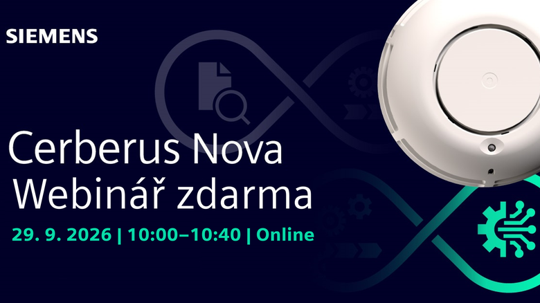 Webinář Siemens: Nová řada hlásičů EPS Cerberus NOVA